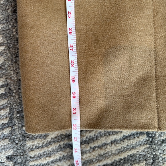 Banana Republic Wool Coat with Real Fur Collar XSP - Picture 11 of 16